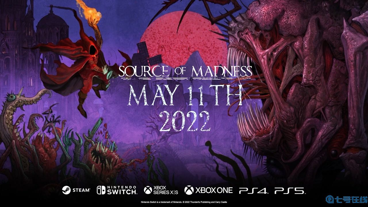 横版肉鸽动作游戏《疯狂之源》将于5月11日登陆主机