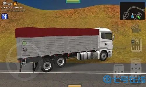 山路货运卡车驾驶模拟