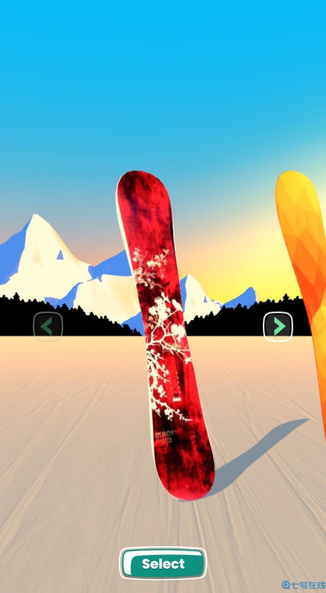 单板速降滑雪游戏官方版（Snowboard）图片1