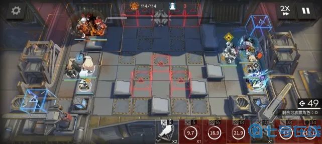 《明日方舟》H10-3高配置半挂机阵容分享