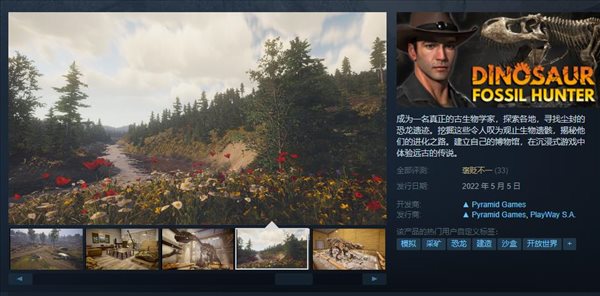 恐龙化石猎人:古生物学家模拟器下载(Dinosaur Fossil Hunter)