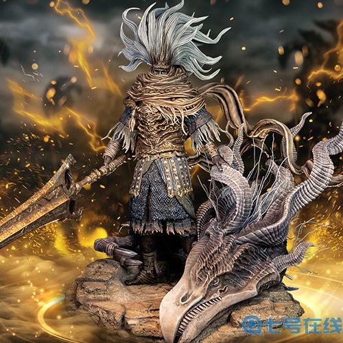 《黑暗之魂3》隐藏boss无名王者全新高端雕像 威武霸气