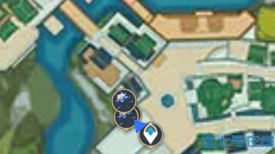 《原神》琉璃百合采集点路线图