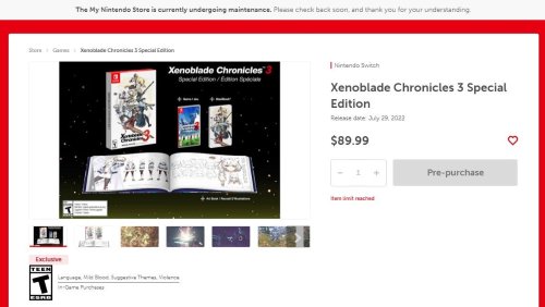 《异度之刃3》特别版预售开启