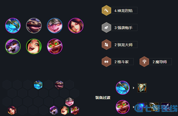 《云顶之弈》s7驯龙飞机阵容玩法攻略​