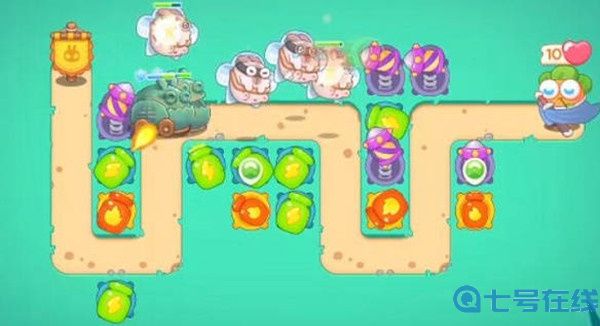 保卫萝卜4第37关完美通关攻略