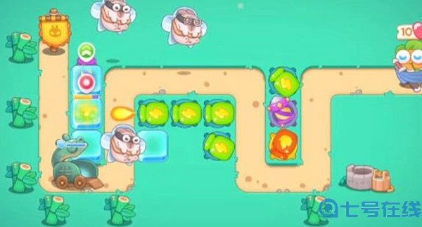 保卫萝卜4第37关完美通关攻略