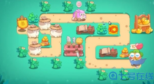 保卫萝卜4卧兔藏龙第39关满星通关攻略1