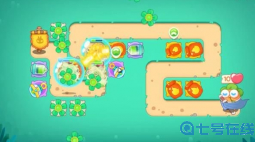 保卫萝卜4卧兔藏龙第39关满星通关攻略3