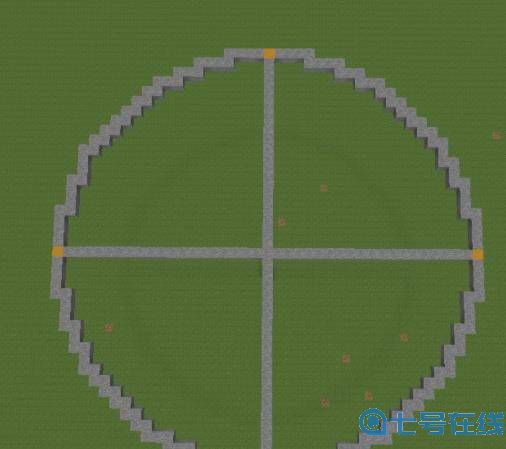 使其连接成一个圆形