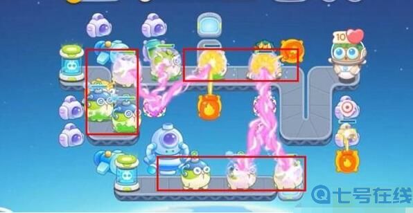 保卫萝卜4太空穿越21关怎么过-太空穿越21关攻略图解