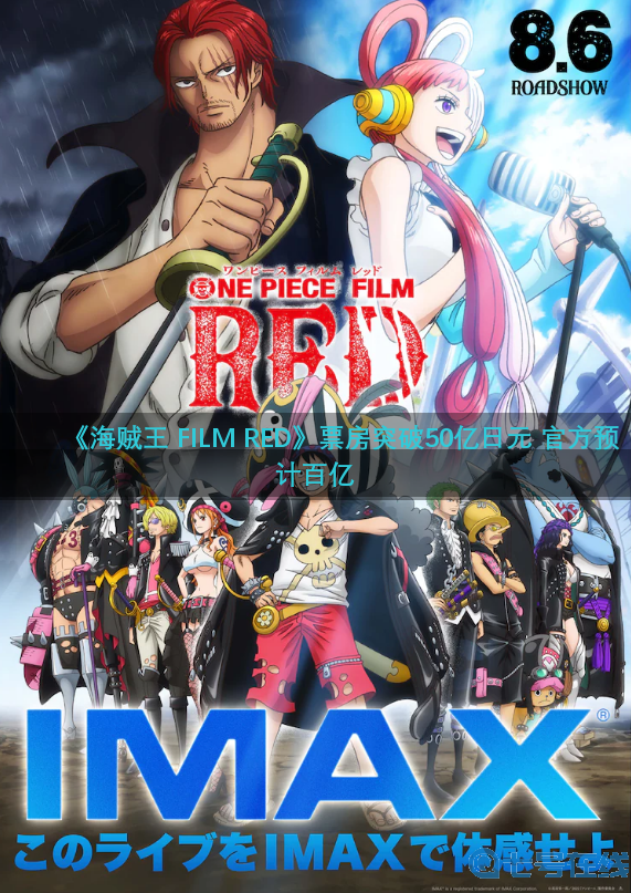 海贼王《FILM RED》票房突破50亿 预计百亿指日可待