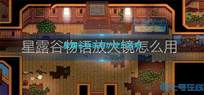 星露谷物语放大镜怎么用-放大镜使用方法