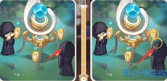 奥比岛真假暗影第五天攻略：8.24找不同第五天位置图文一览[多图]图片3