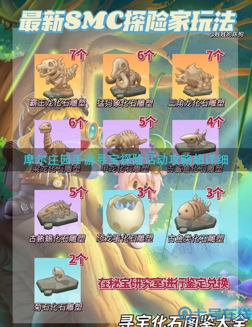 摩尔庄园手游寻宝探险活动攻略超详细