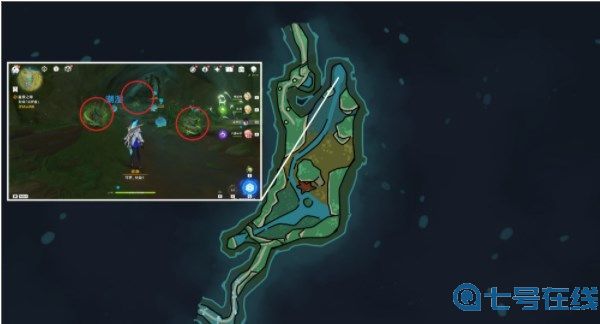 《原神》使用苦舍恒解除桓须罗封印攻略