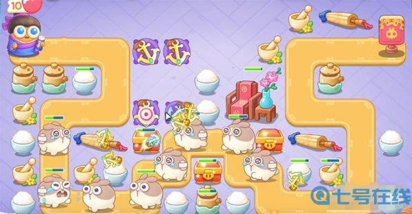 《保卫萝卜4》白萝卜传奇20关