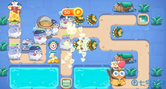 《保卫萝卜4》阿波道长第四十七关怎么过