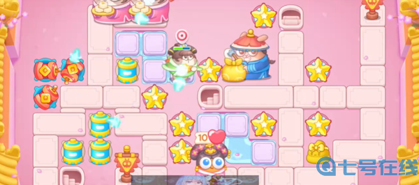 《保卫萝卜4》怎么通过秋妃传第104关