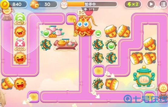 《保卫萝卜4》怎么通过秋妃传第106关