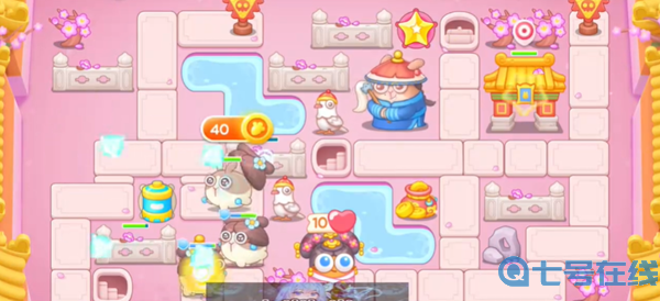 《保卫萝卜4》怎么通过秋妃传第104关