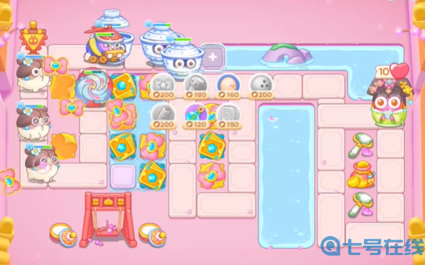 《保卫萝卜4》怎么通过秋妃传第114关