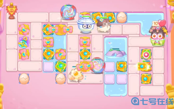 《保卫萝卜4》怎么通过秋妃传第113关