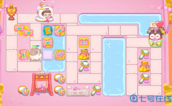 《保卫萝卜4》怎么通过秋妃传第114关