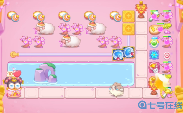 《保卫萝卜4》怎么通过秋妃传第115关