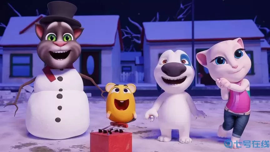 我的汤姆猫圣诞版 tom hero dash汤姆猫跑酷