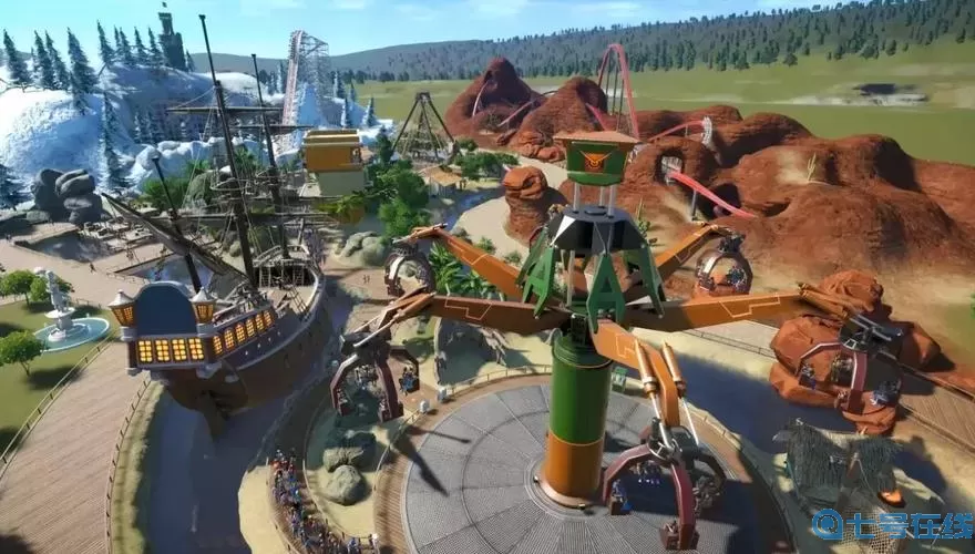 过山车之星烟花怎么放？过山车之星地图怎么扩大？