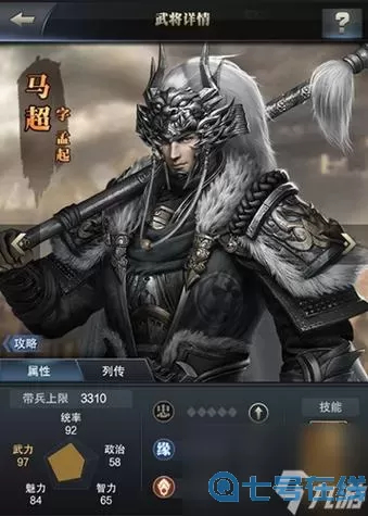 鸿图之下马超连击队平民 鸿图之下马超马岱马云禄