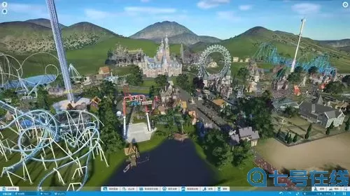 过山车之星布局规划图 过山车之星怎么铺路?