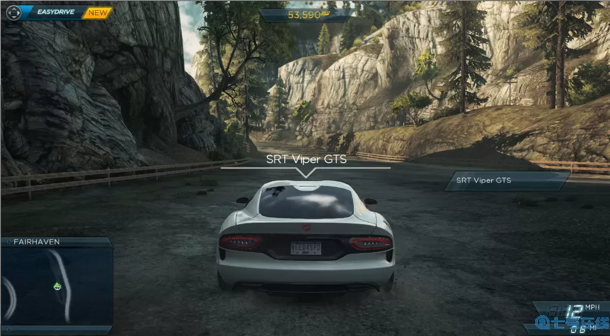 极品飞车17帕加尼在哪个位置？极品飞车17地图哪个键？