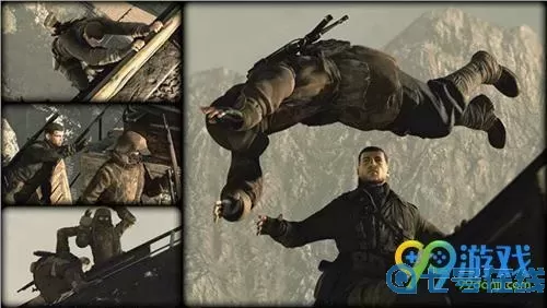 狙击精英潜行击杀 狙击精英4刷掩声击杀