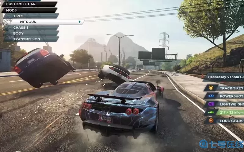 极品飞车17轩尼诗 极品17兰博基尼位置