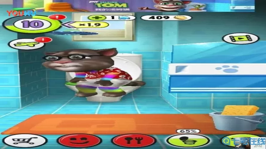 我的汤姆猫分数4千多最高的 会说话的汤姆猫24.3