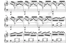 星际穿越one day钢琴谱 星际穿越bgm简谱