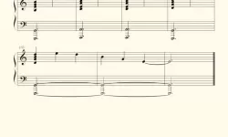 星际穿越主题曲钢琴谱 星际穿越钢琴谱数字