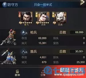 乱世王者盾兵武将搭配谁最好 乱世王者弓将最佳搭配