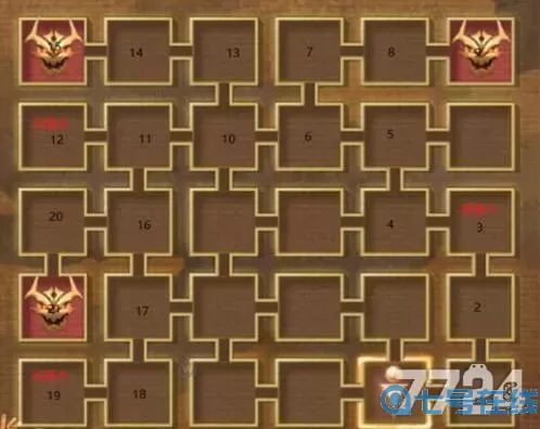 荣耀大天使荧惑迷宫路线图 荣耀大天使官网迷宫图