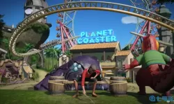 过山车之星游乐园入口 过山车之星大门入口