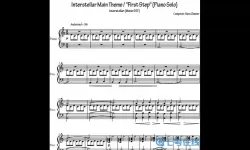 星际穿越曲谱钢琴 星际穿越主旋律简谱