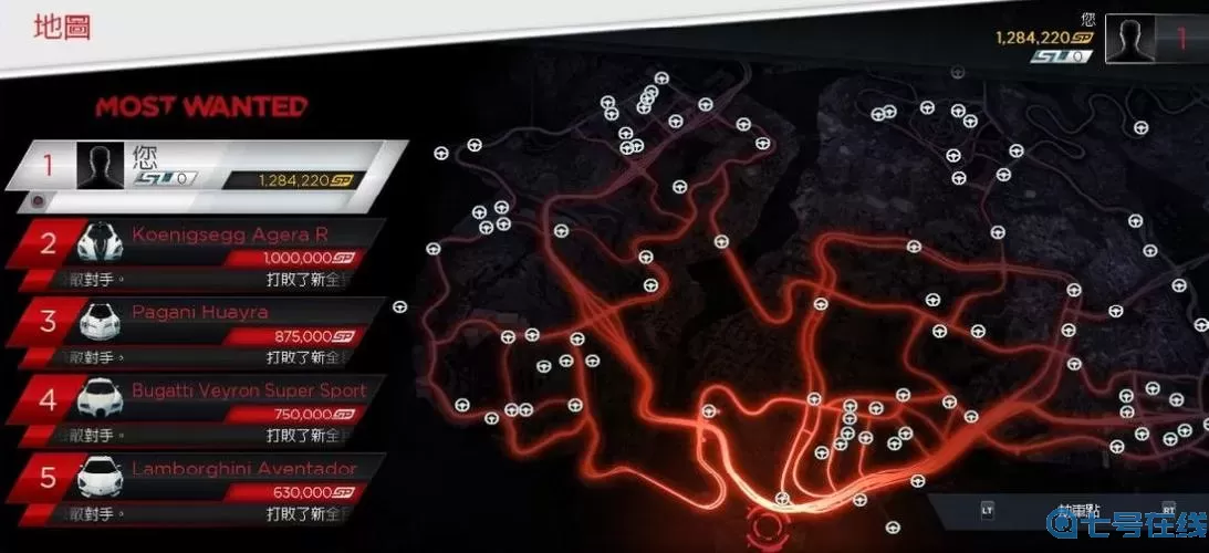 极品飞车17地图哪个键？极品飞车17怎么看地图？