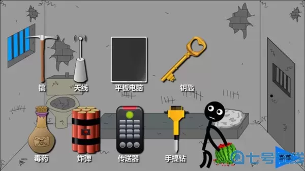 火柴人西瓜越狱破解版