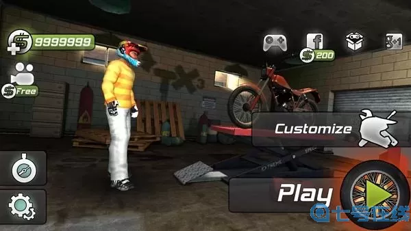 极限摩托骑行无限金币版下载中文版 极限摩托破解版无限金币