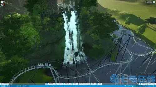 过山车之星路面升降 过山车之星路怎么下坡？