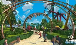 过山车之星公园入口 过山车之星入口规划图