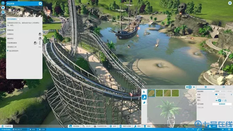 过山车之星设施顺序 过山车之星放置入口