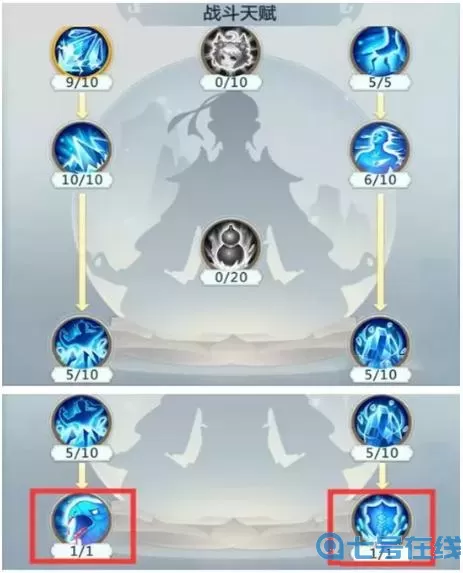 青云传灵宗天赋加点图